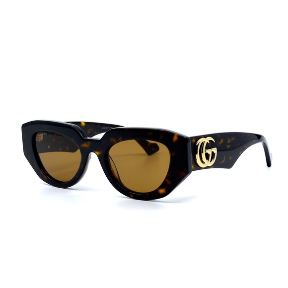 COPY - GUCCI GG1421S 002 HAVANA BROWN AUTHENTIC SUNGLASSES - Picture 3 of 14